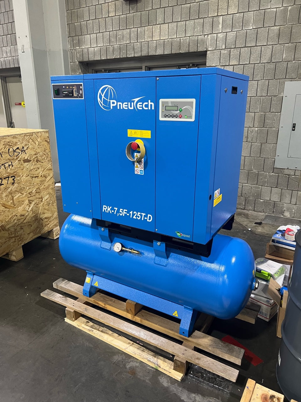 2022 PneuTech Model RK-7.5F-125T-D