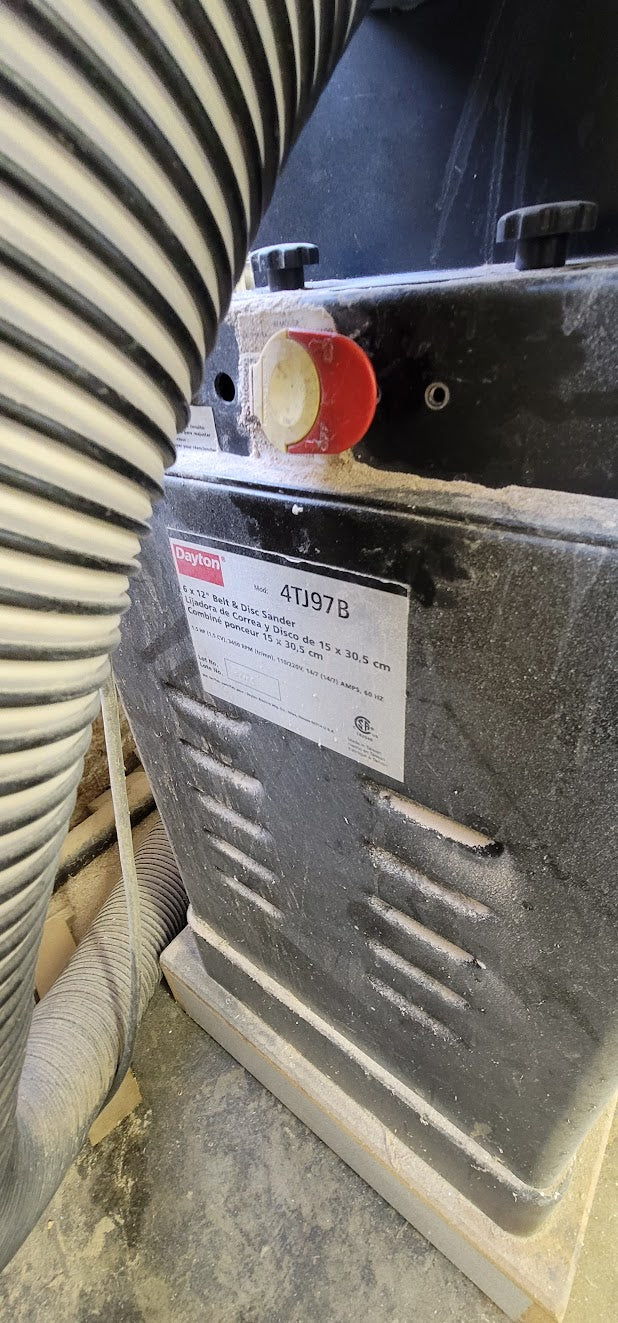 Dayton Belt/Disc Sander Model  4TJ97