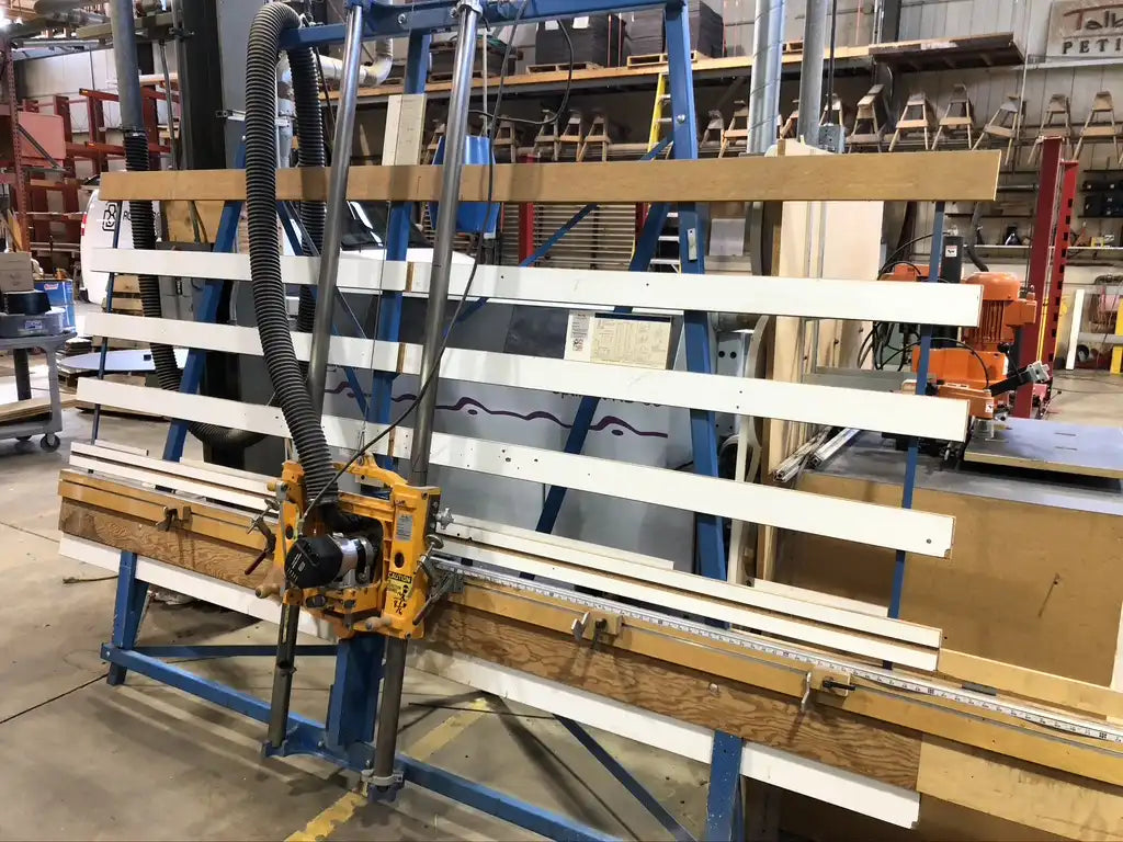 Her-Saf Vertical panel router Model # 05-145 - ibid-machinery