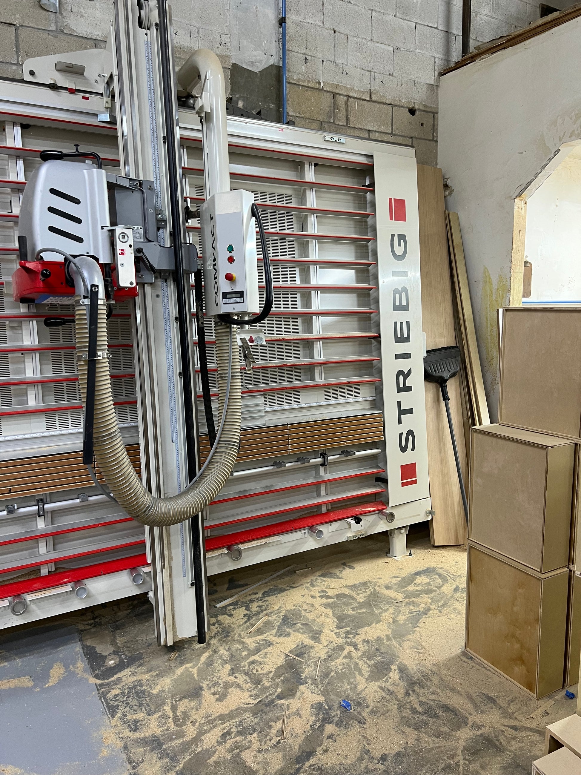 Used 2021 Striebig Compact Plus X-Tall 5220 Vertical Panel Saw - ibid ...
