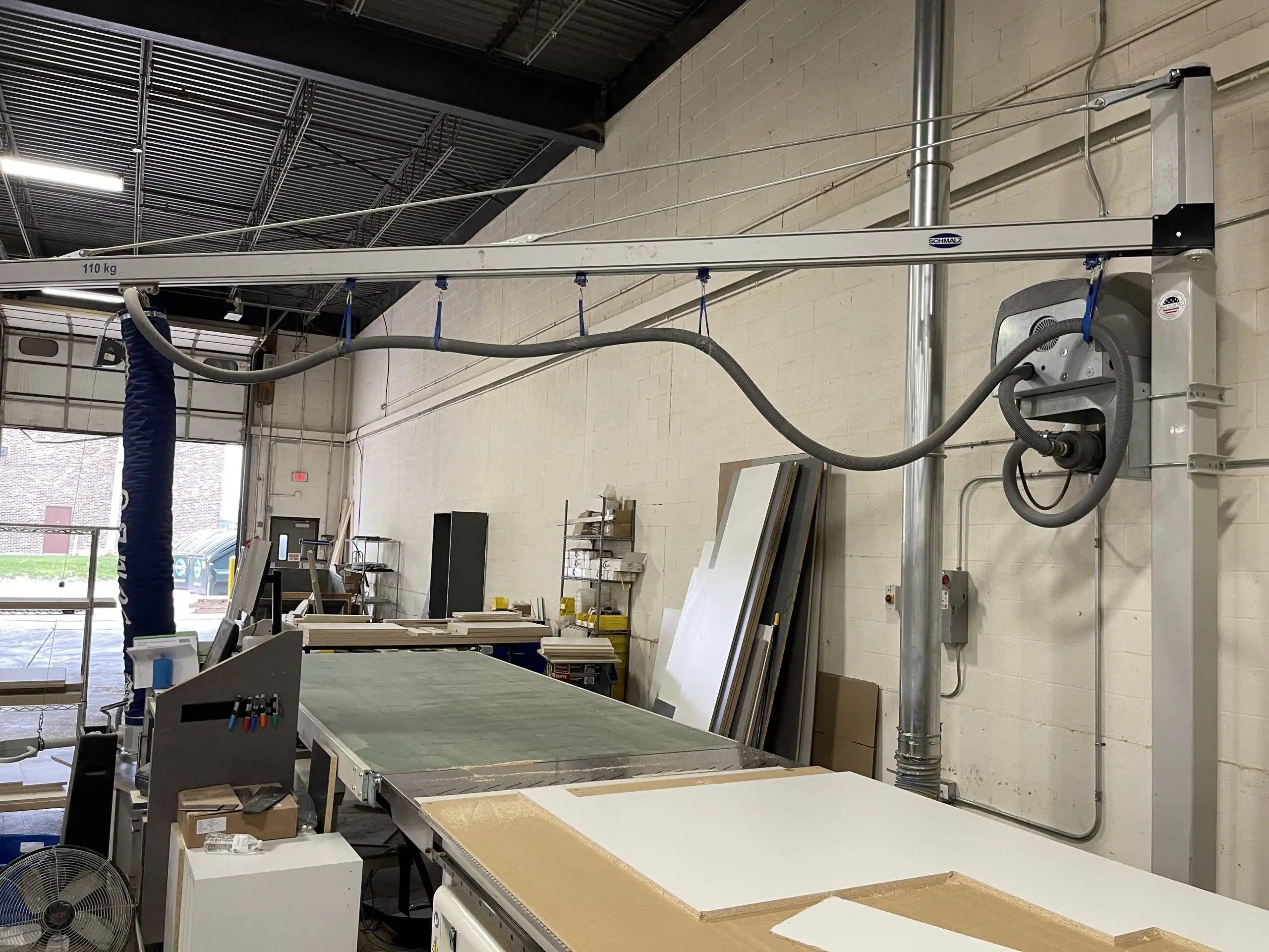 Schmalz Jumbo Ergo 110 w/ Jib Crane - ibid-machinery