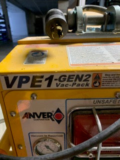 Anver Horizontal Lifting Device with VPE1-Gen2 Vac-Pak Vacuum Generator (Less than 3 years old!)