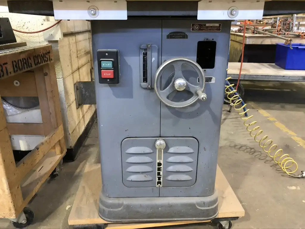 Delta Shaper with 1 HP Motor - ibid-machinery