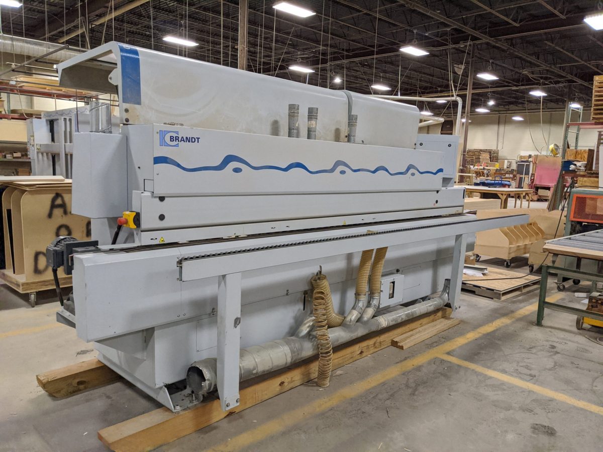 2007 Brandt Automatic Edgebander KDF 530 C Servo