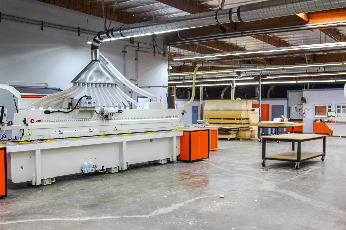 2017 SCM Olimpic K800 FRT Single Sided Edgebander – with $40k Air Fusion Upgrade Included