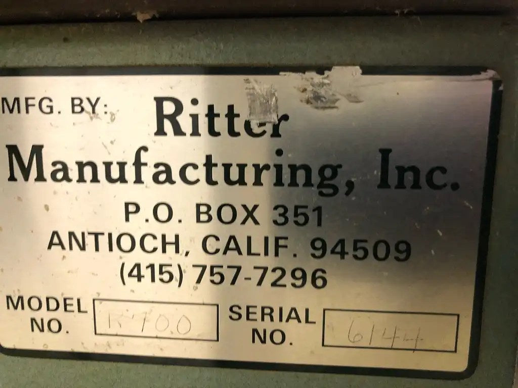 Ritter 6″ Edge sander Model # R700