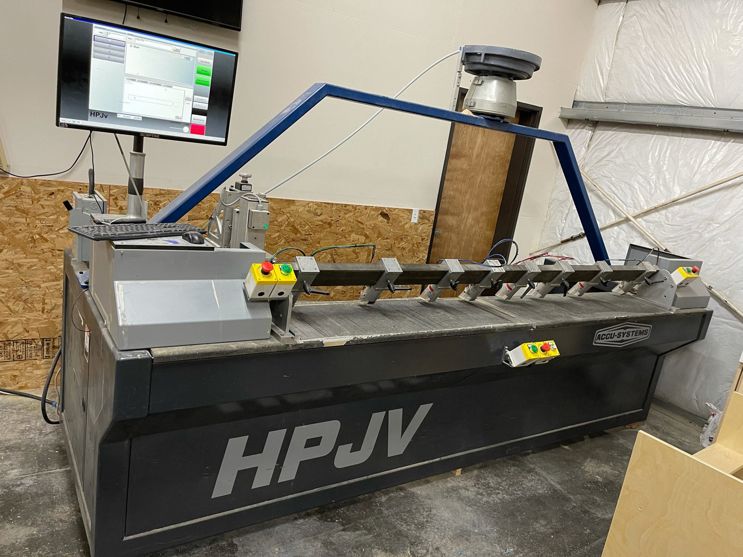 circa 2010 Accu-Systems HPJV Drill & Dowel Machine – New Listing! More Details Coming Soon