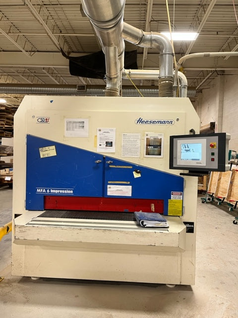 2005 Heesemann MFA 6 Impression Wide Belt Sander - Ohio