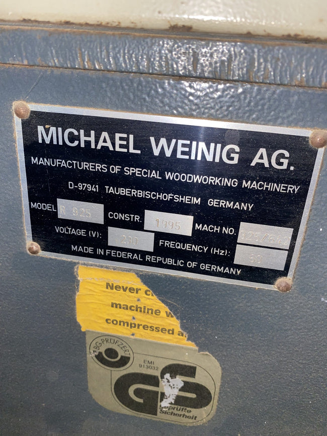 1998 WEINIG 5 HEAD MOULDER