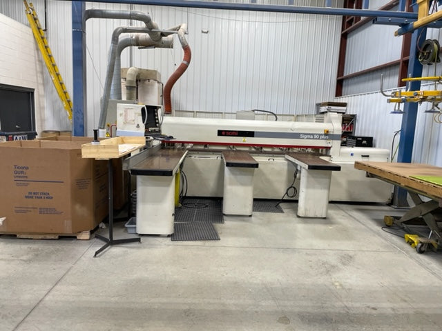 2000 Sigma 90 Plus Panel Saw located in Wisconsin