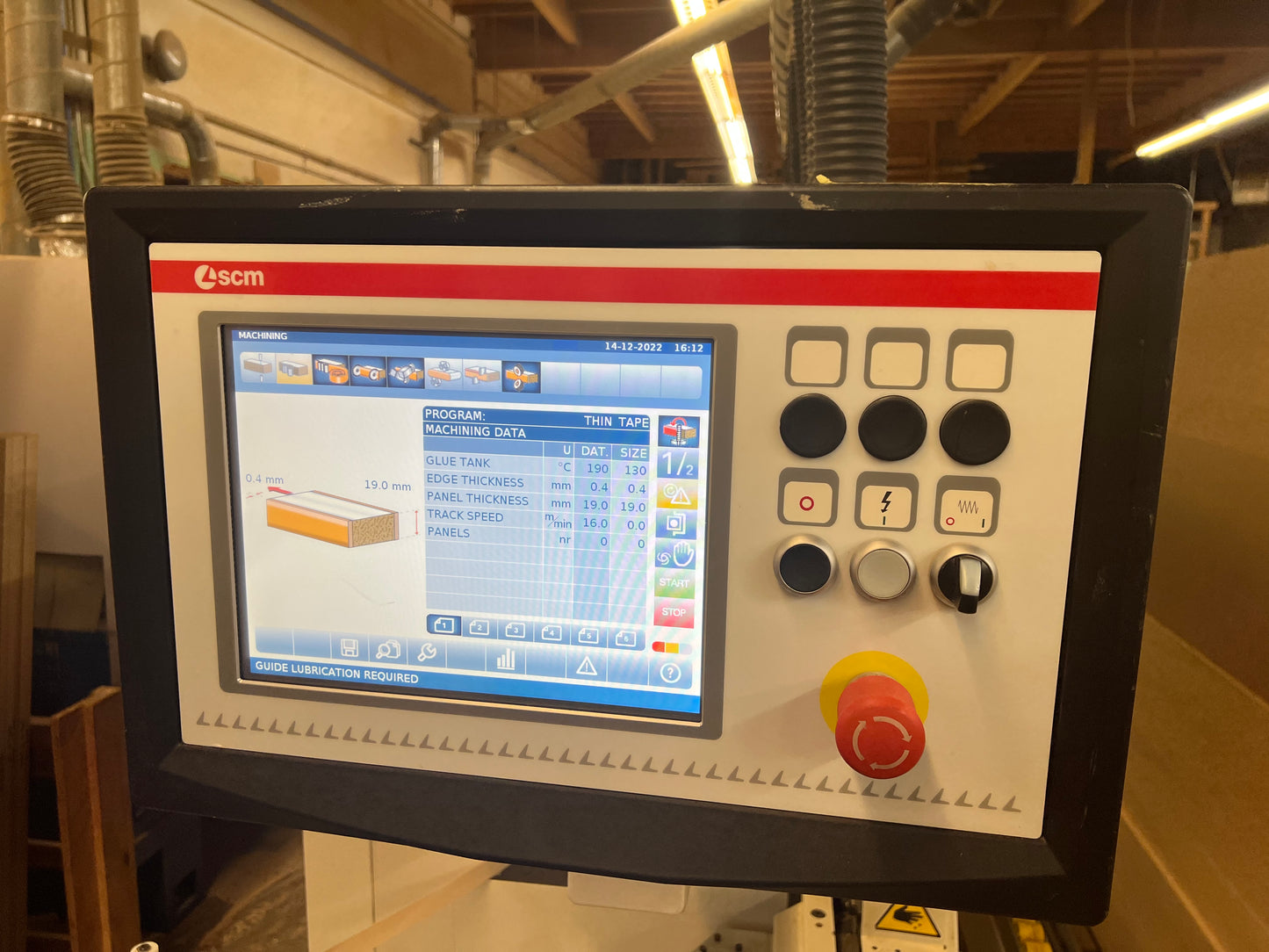 2014 SCM Olimpic K600 T-ERL Edgebander - California