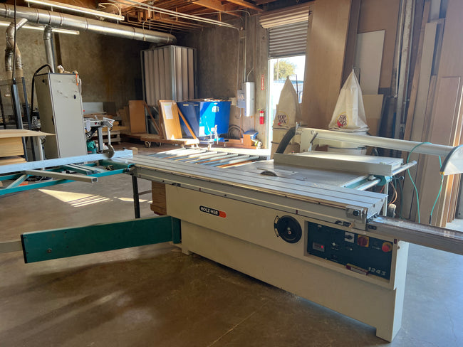 Holzher sliding table saw