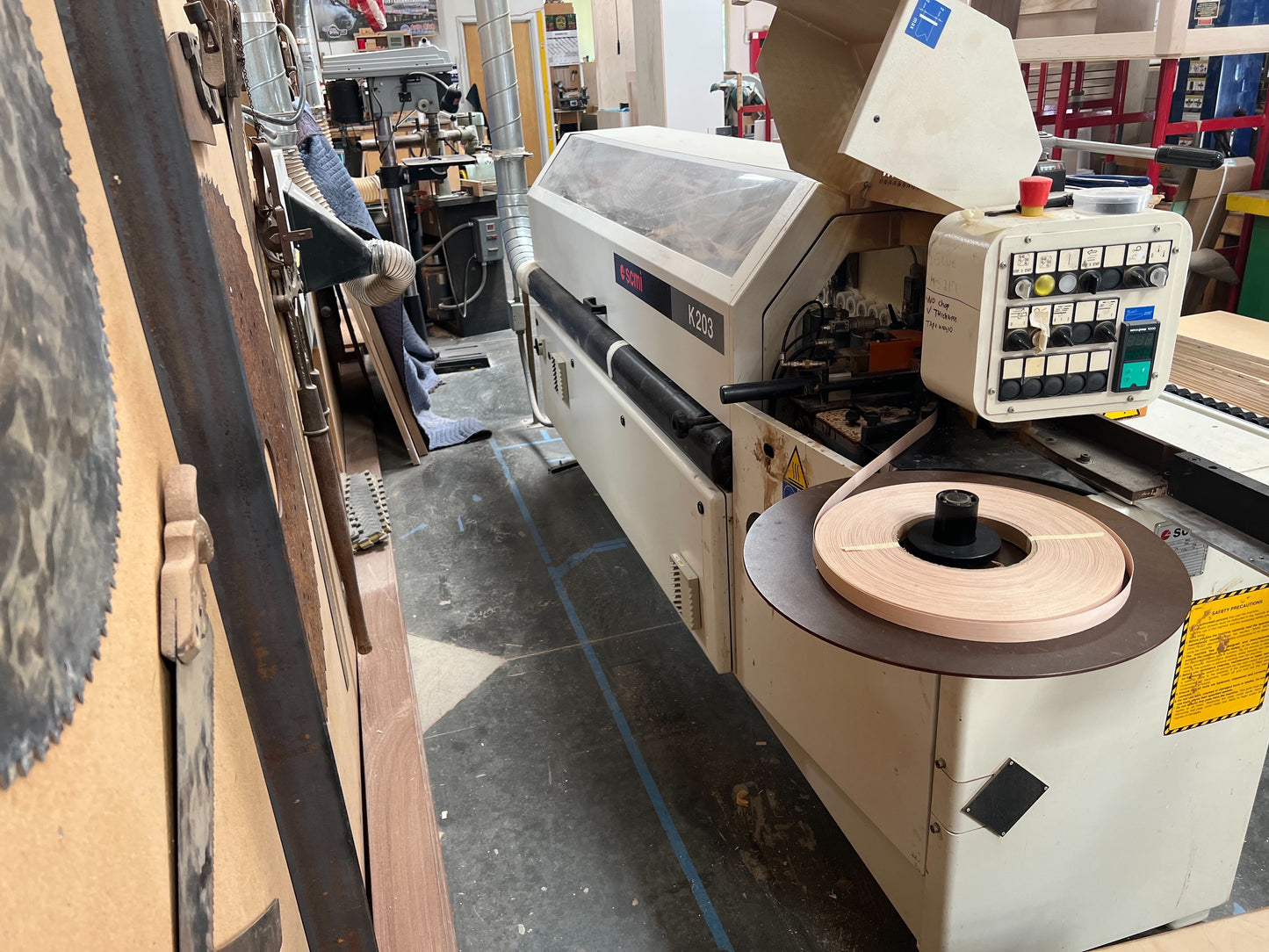 2001 SCM K203 Edgebander - Bargain Price