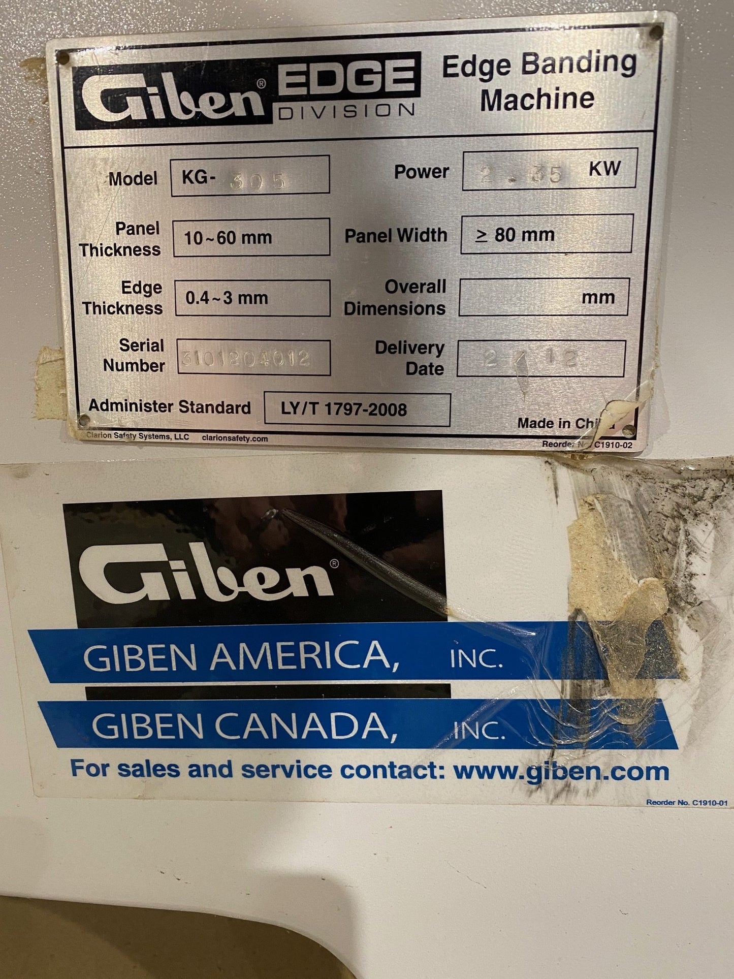 GIBEN EDGEBANDER