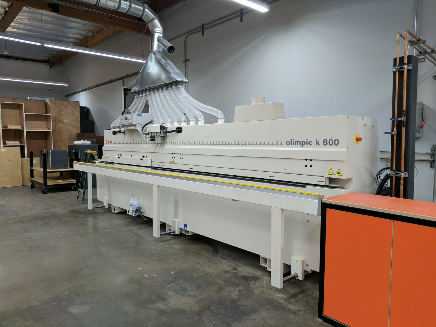 2017 SCM Olimpic K800 FRT Single Sided Edgebander – with $40k Air Fusion Upgrade Included