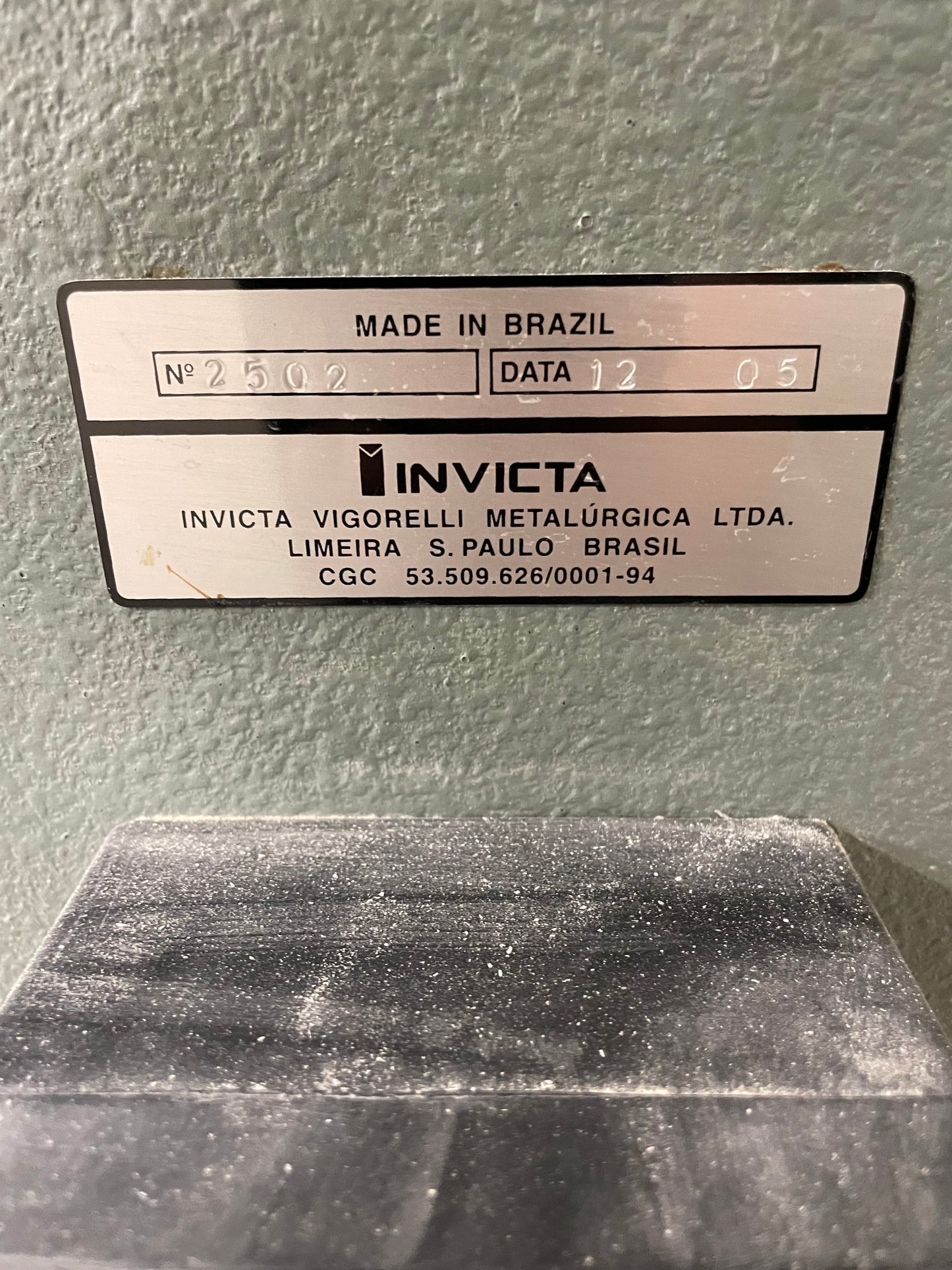 2005 Invicta TI-14 Shaper