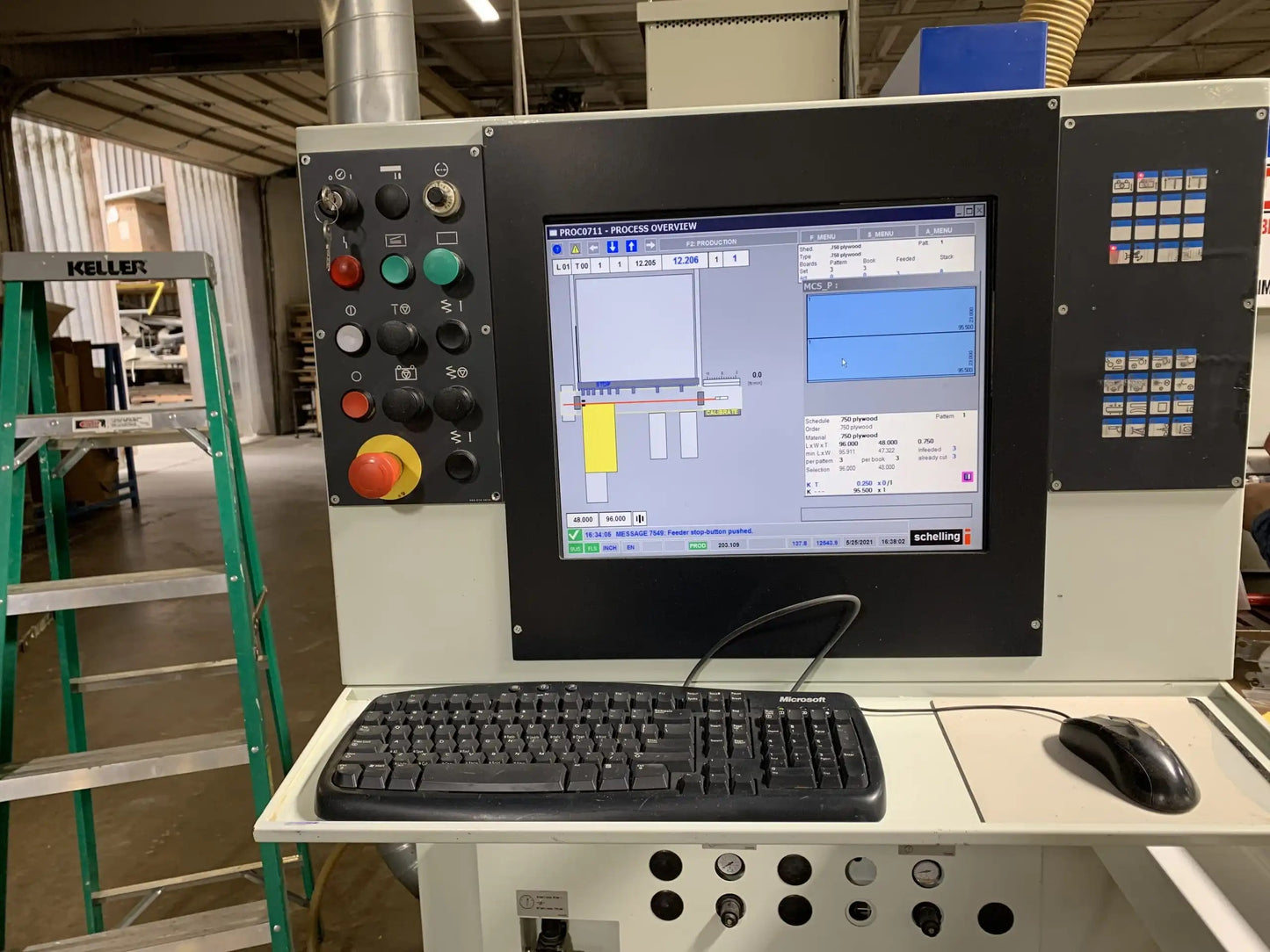 Schelling FM-H 430 Rear/Side Loading Automatic Panel Saw