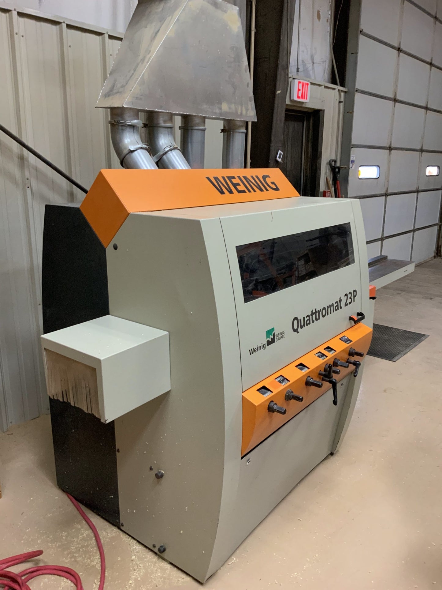 2002 Weinig Quattromat 23P Moulder – 4-Head