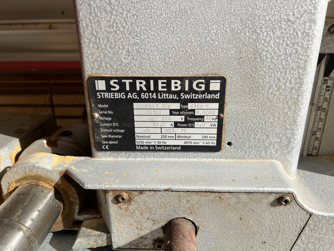Striebig Panel Saw