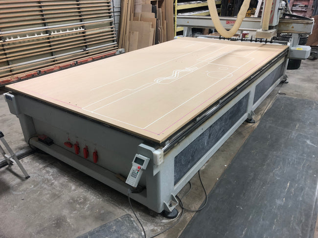 2006 Flexicam CNC Router with Vacuum and Dust Collection