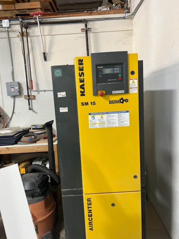 2015 Kaeser Aircenter SM 15 Compressor - California