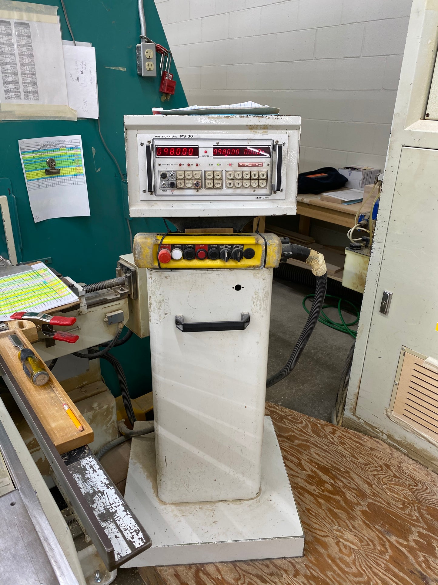 1996 Celaschi Double End Tenoner- Wisconsin