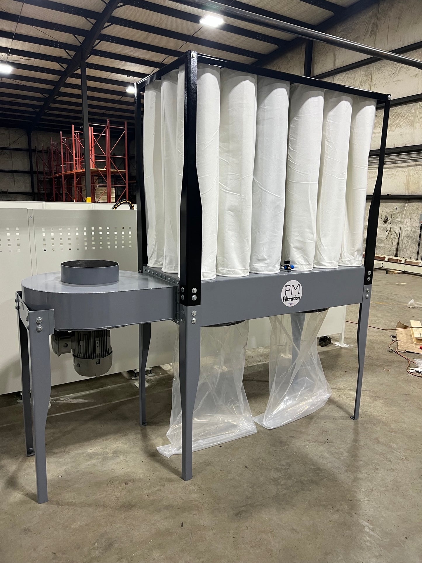 PMF Dust Collector -2 Bag Collector- NEW! in Michigan - Show Demo!