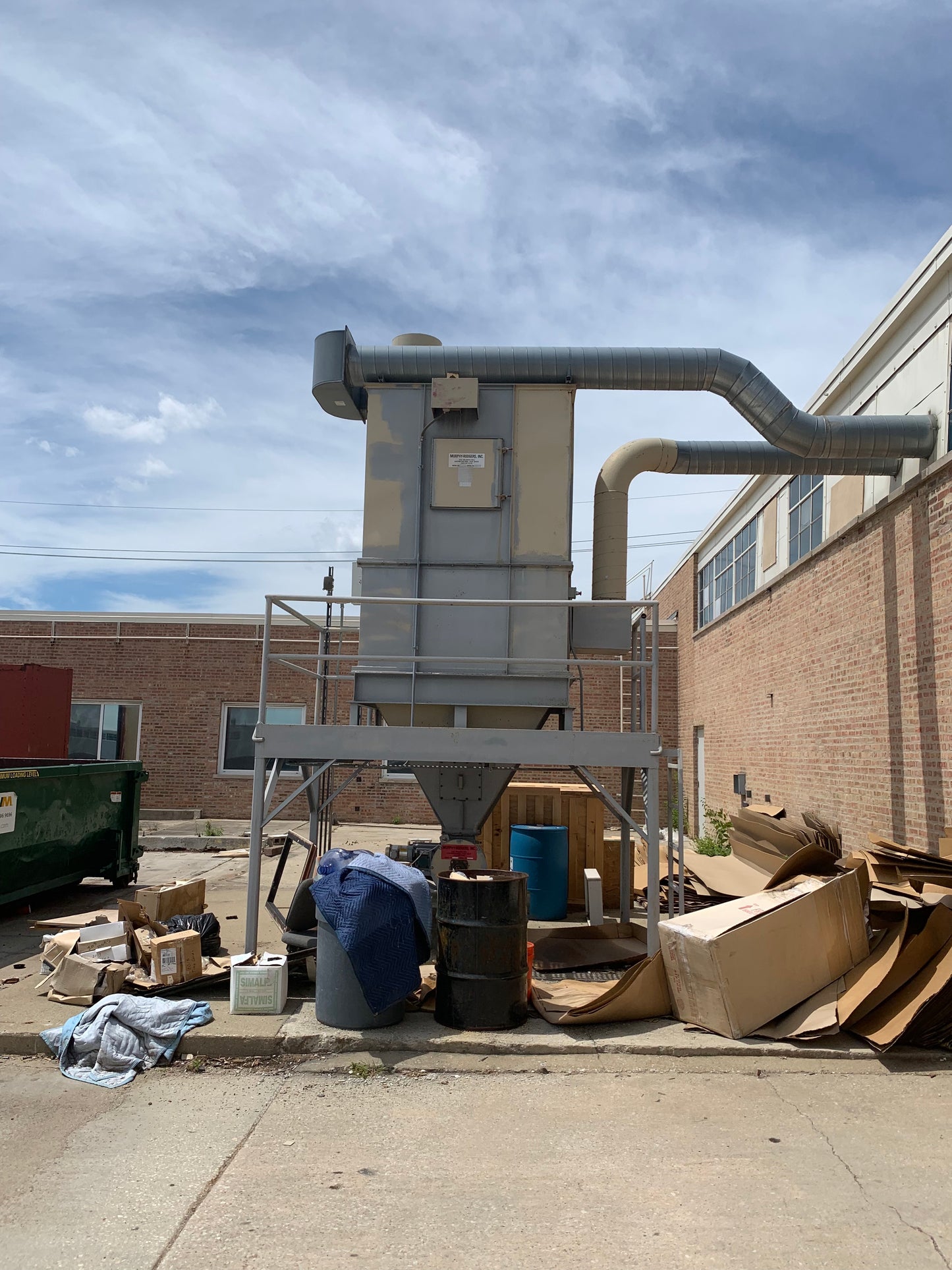 Murphy-Rodgers Outdoor Dust Collector