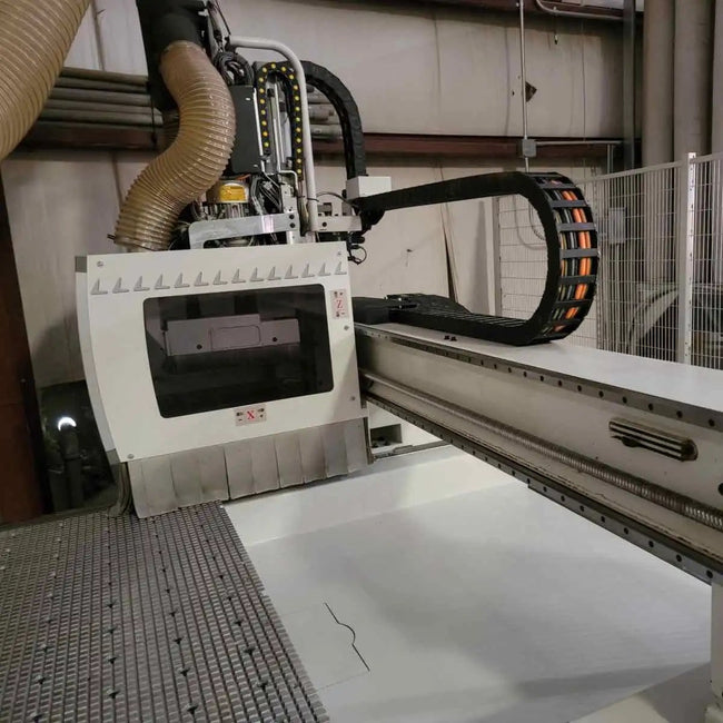 2015 Morbidelli Universal 3615 C Preset 5’ X 12’ CNC Router SOLD