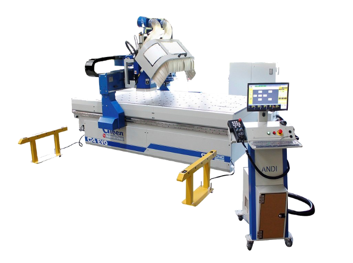 Giben Anderson G4 CNC 5×10 Router- Factory Demo In Stock- Installation Included