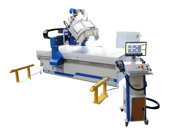 Giben Anderson G4 CNC 5×10 Router- Factory Demo In Stock- Installation Included