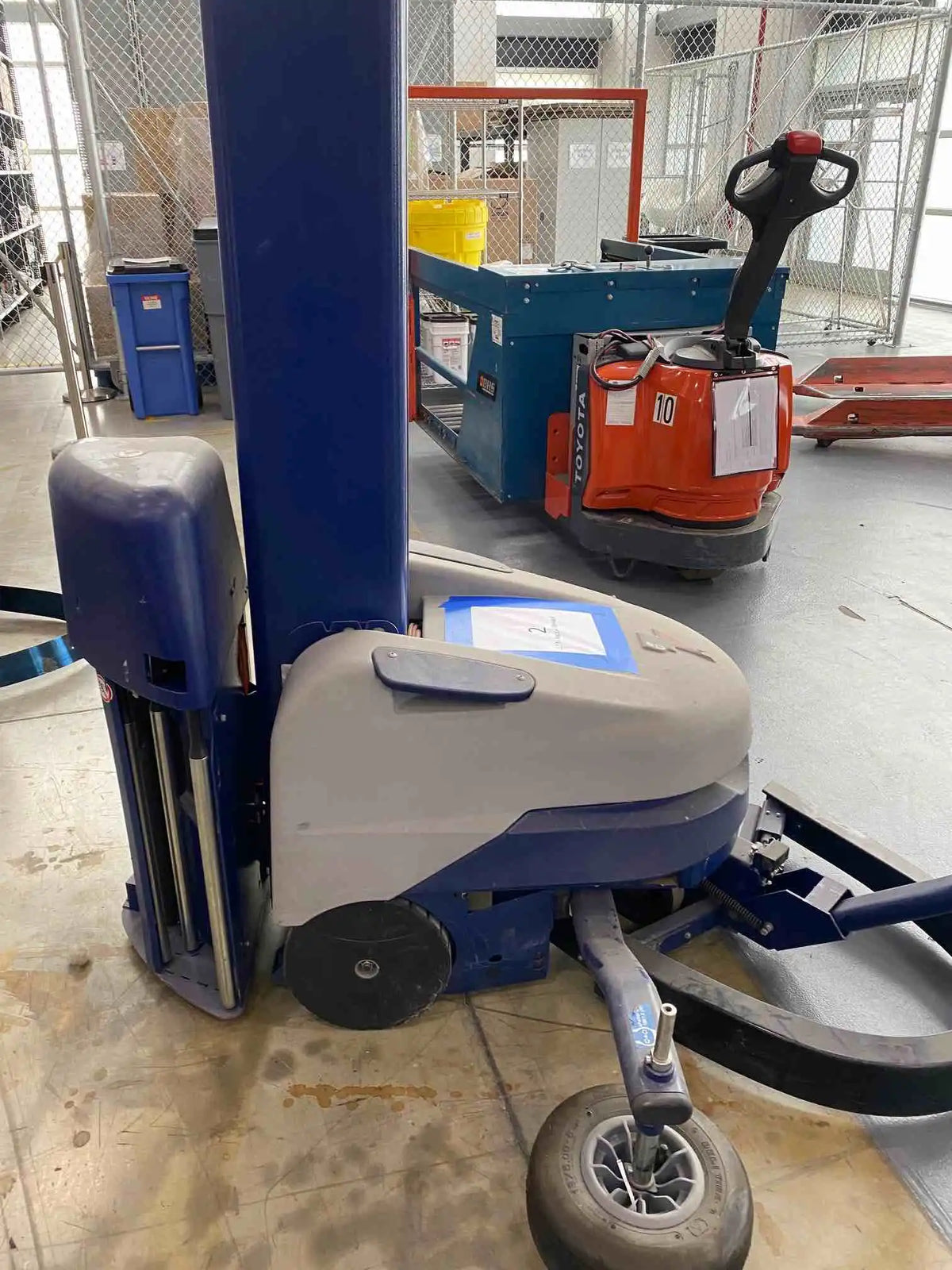 Portable Wrapper Robopac ROBOT S6 Portable Semi-automatic Stretch Wrapper - ibid-machinery
