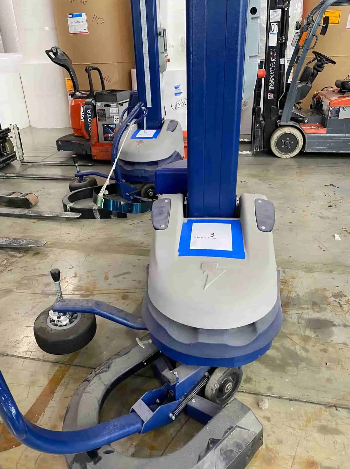 Portable Wrapper Robopac ROBOT S6 Portable Semi-automatic Stretch Wrapper - ibid-machinery