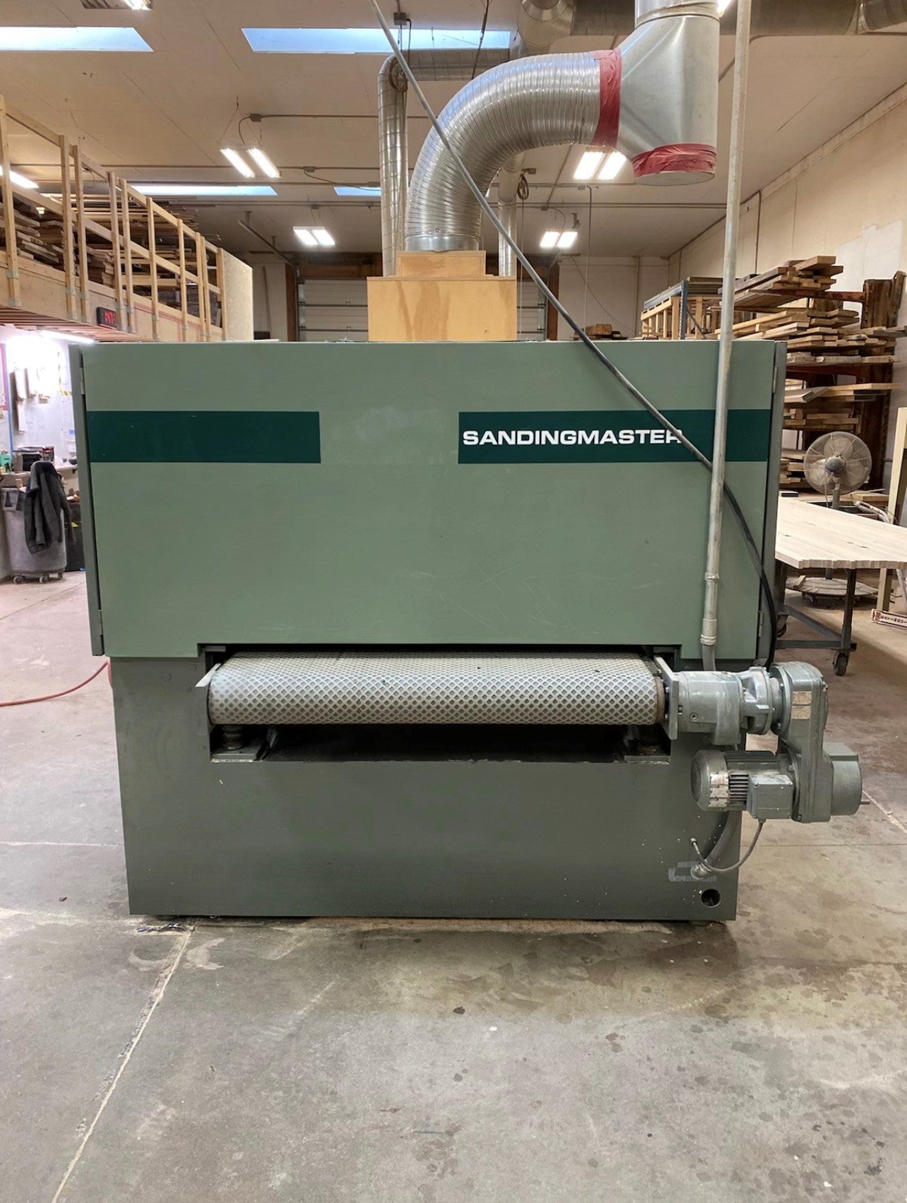 SandingMaster SCSB 2-1300 Wide Belt Sander, 2-HEAD 51″