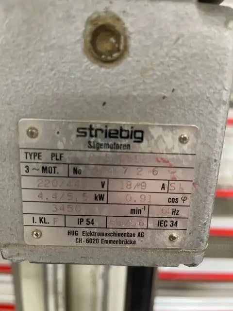 Striebig Standard Optisaw II Vertical Saw