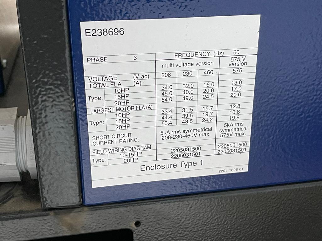 2022 Quincy OGS-15 Compressor - Florida
