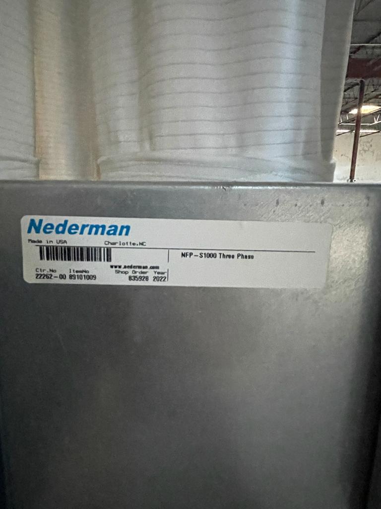 2022 Nederman NFP S1000 Dust Collector - 2 Available -Florida
