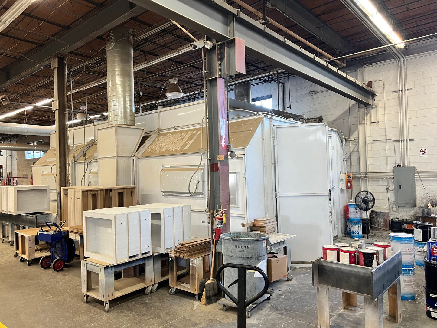 Spray Booth and Bananza Air Make Up