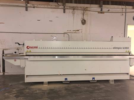 2015 SCM Olimpic K360 T-ER1 Edgebander with Pre-Mill - California