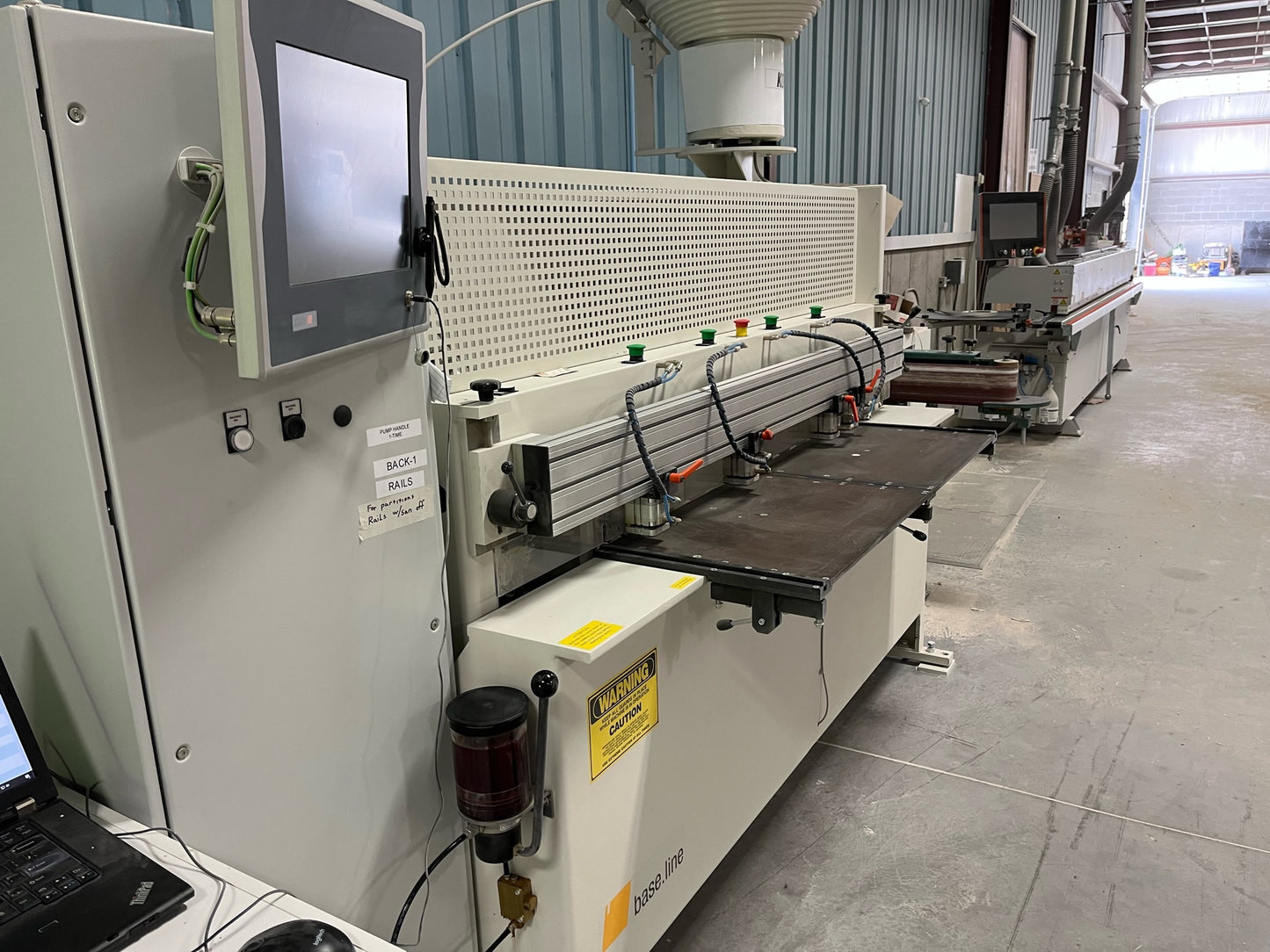 Koch SPRINT base.line Single-sided drilling and dowel insertion machine
